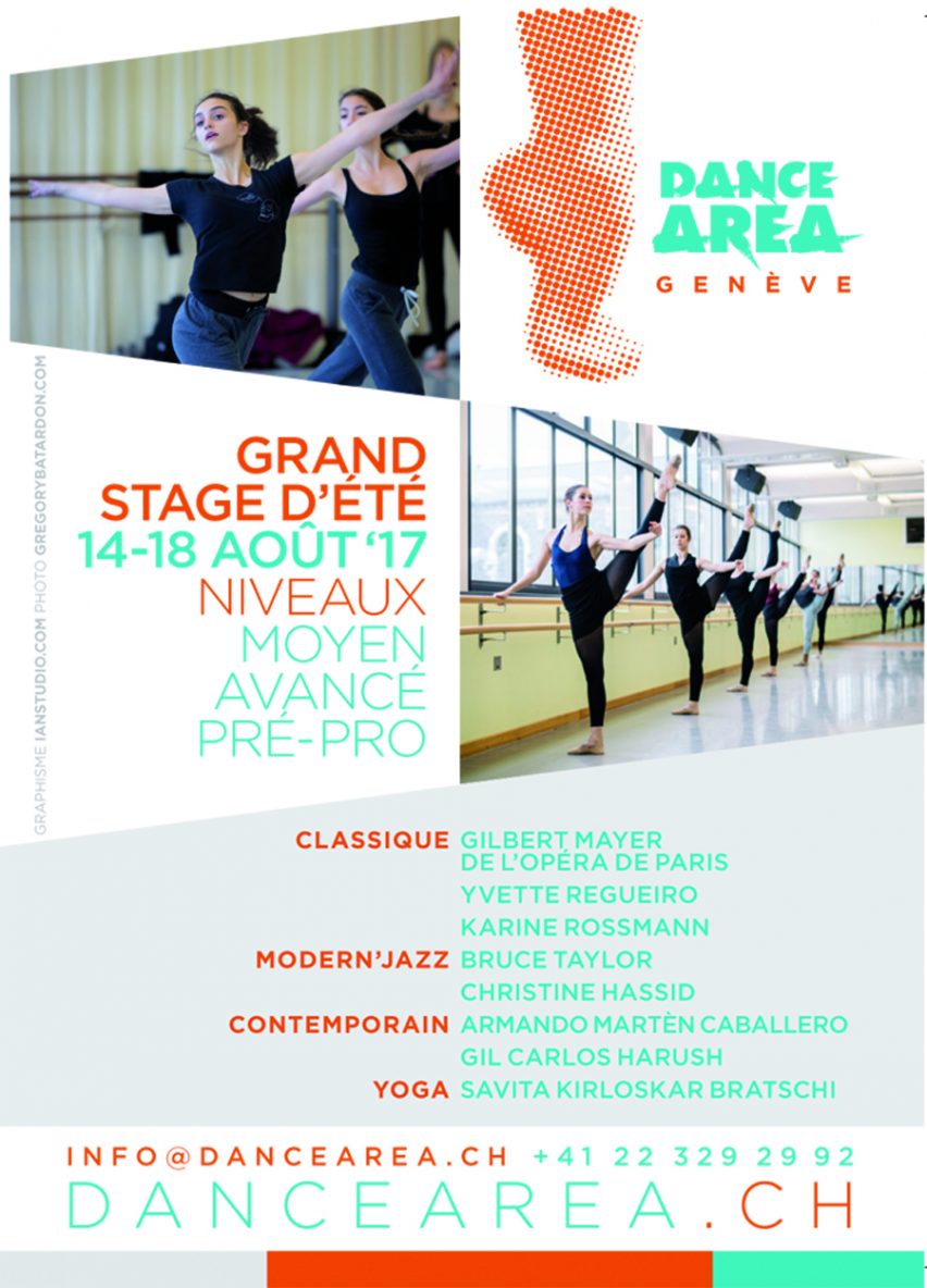 Genève  Stage de  Danse  Area