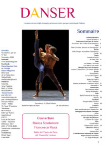 SOMMAIRE DANSER 351 Novembre