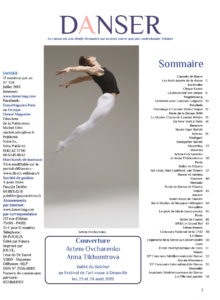 Sommaire DANSER n° 359 juillet 2019