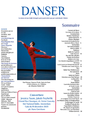 SOMMAIRE DANSER 378FÉVRIER